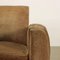 Vintage Lounge Chair in Velvet, Italy, 1940s, Set of 2, Image 5