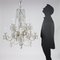 10-Light Chandelier in Glass, Italy, Mid-20th Century, Image 2