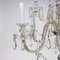 10-Light Chandelier in Glass, Italy, Mid-20th Century 4