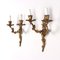 Rococo Style Wall Lights in Bronze, Italy, 20th Century, Image 3