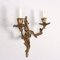 Rokoko Stil Wandlampen aus Bronze, Italien, 20. Jh 7