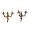 Rococo Style Wall Lights in Bronze, Italy, 20th Century, Image 1