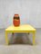 Vintage Space Age Style Yellow Coffee Table by Preben Fabricius 4