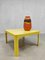 Vintage Space Age Style Yellow Coffee Table by Preben Fabricius 3