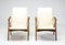 Walnut Lounge Chairs by Louis Van Teeffelen, Set of 2 8