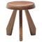 Wood Méribel Stool by Charlotte Perriand for Cassina 1