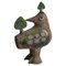 Scandinavian Bird Sculpture by Rolf Hansen for Kongsberg Ceramics, 1950s 1