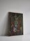Ebba Carstensen, Kubistisches Gemälde mit Figurenkomposition, Dänemark, Öl auf Leinwand 3