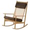 Sheepskin Oak / Drake Swing Rocking Chair by Warm Nordic 1