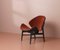 Orangefarbener Stuhl Challenger aus geölter Eiche / Cognac von Warm Nordic 4