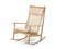 Rocking Chair Swing en Chêne Végétal / Nature par Warm Nordic 2