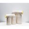 White Arche #3 and #4 Stoneware Table Lamps by Elisa Uberti, Set of 2 7