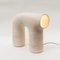 White Arche #3 and #4 Stoneware Table Lamps by Elisa Uberti, Set of 2 3