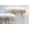 White Arche #3 and #4 Stoneware Table Lamps by Elisa Uberti, Set of 2 6