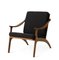 Teak / Seppia Lean Back Lounge Chair Nabuk by Warm Nordic 7