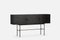 Schwarzes Eichenholz Array 180 Sideboard von Says Who 2