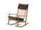 Sheepskin Teak / Drake Swing Rocking Chair by Warm Nordic, Image 2