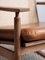 Nevada Teak / Cognac Swing Rocking Chair by Warm Nordic, Image 4