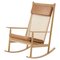 Rocking Chair Swing en Chêne de Soie / Camel par Warm Nordic 1