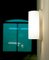 White and Walnut TMM Corto Wall Lamp by Miguel Milá 8