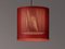 Red and Grey Moaré Ms Pendant Lamp by Antoni Arola 3