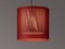 Red and Grey Moaré Ms Pendant Lamp by Antoni Arola, Image 3