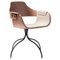 Chaise Pivotante Showtime Beige par Jaime Hayon 1