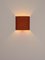 Terracotta Square Wall Lamp by Santa & Cole, Image 3