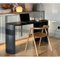 Medium Stained Black Airisto Work Desk by Made by Choice 7