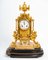 Napoleon III Gilt Bronze Clock, 1800s 7