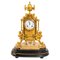 Napoleon III Gilt Bronze Clock, 1800s 1