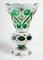 Overlay Liqueur Decanter, Glasses, Vase and Bowls, 1900s, Set of 9, Image 15