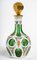 Overlay Liqueur Decanter, Glasses, Vase and Bowls, 1900s, Set of 9 8