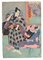 Utagawa Kunisada, Kabuki Scene, Woodblock Print, Mid-19th-Century, Image 1