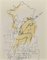 Paul Colin, The Soldier, Disegno ad inchiostro e acquarello, metà XX secolo, Immagine 1