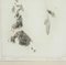 Vincenzo Gatti, The Butterflies, Original Etching, 1950s, Image 1