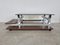 Vintage Teak and Chrome Coffee Table, 1960s 5