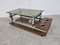 Vintage Teak and Chrome Coffee Table, 1960s 12