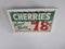 Vintage Cherries Sign, 1960s 6