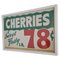Vintage Cherries Sign, 1960s 1