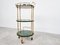 Italian Lacquered Goatskin Serving Bar Cart by Aldo Tura, 1960s 12