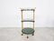 Italian Lacquered Goatskin Serving Bar Cart by Aldo Tura, 1960s 3