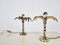 Brass Flower Table Lamps, 1970s, Set of 2, Image 9