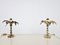 Brass Flower Table Lamps, 1970s, Set of 2 7