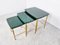 Italian Lacquered Goatskin Nesting Tables by Aldo Tura, 1960s, Set of 3 8