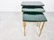 Italian Lacquered Goatskin Nesting Tables by Aldo Tura, 1960s, Set of 3 6