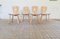 Swedish Sculptural Dining Chairs in Pine by Bo Fjaestad, 1930s, Set of 4, Image 4