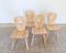 Swedish Sculptural Dining Chairs in Pine by Bo Fjaestad, 1930s, Set of 4 7