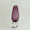 Scandinavian Purple Amethyst Sommerso Vase by Ernest Gordon for Afors 4