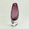 Scandinavian Purple Amethyst Sommerso Vase by Ernest Gordon for Afors 8
